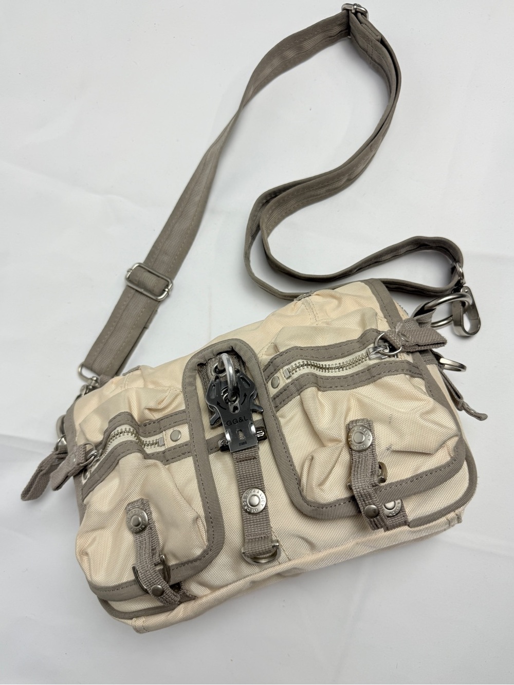 George Gina & Lucy Bag Lilli Putania White Grey